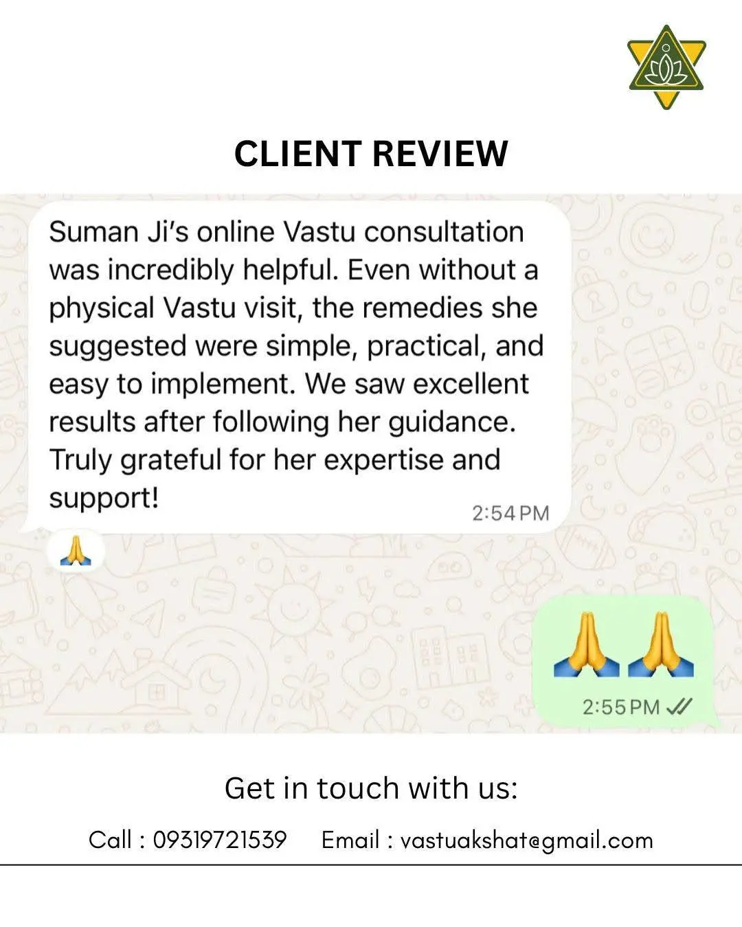 Real client review for AkshatVastu